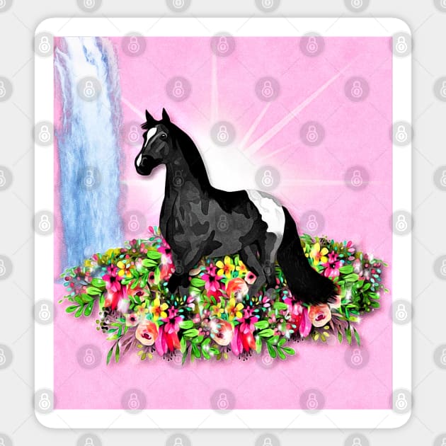 Horses Sticker by KC Morcom aka KCM Gems n Bling aka KCM Inspirations